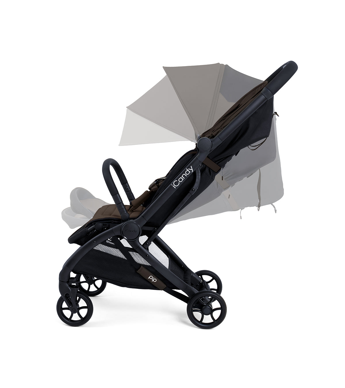 iCandy Pip Muddy Puddle — lie-flat seat suitable from birth to 25kg