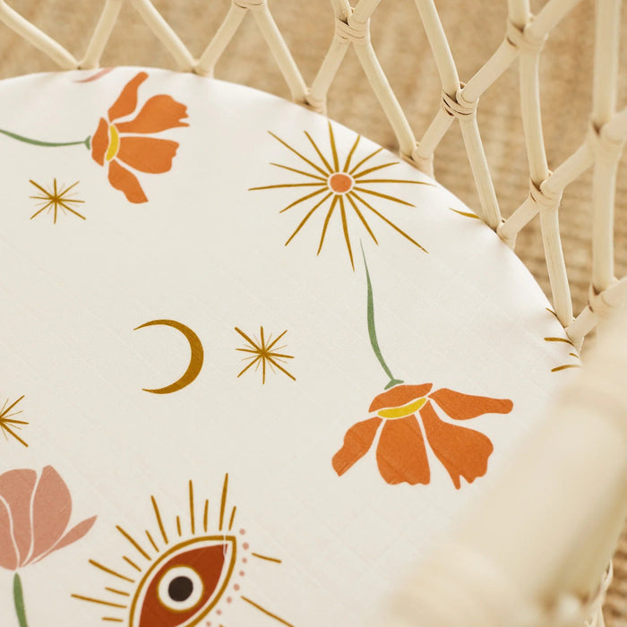 SNUG AS A BUB + CO Celestial Eye Bassinet Sheet
