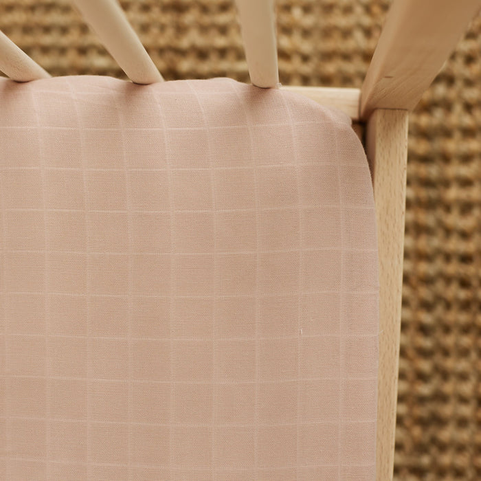 SNUG AS A BUB + CO Rose Clay Cot Sheet