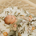 SNUG AS A BUB + CO Whimsical Pear Bassinet Sheet