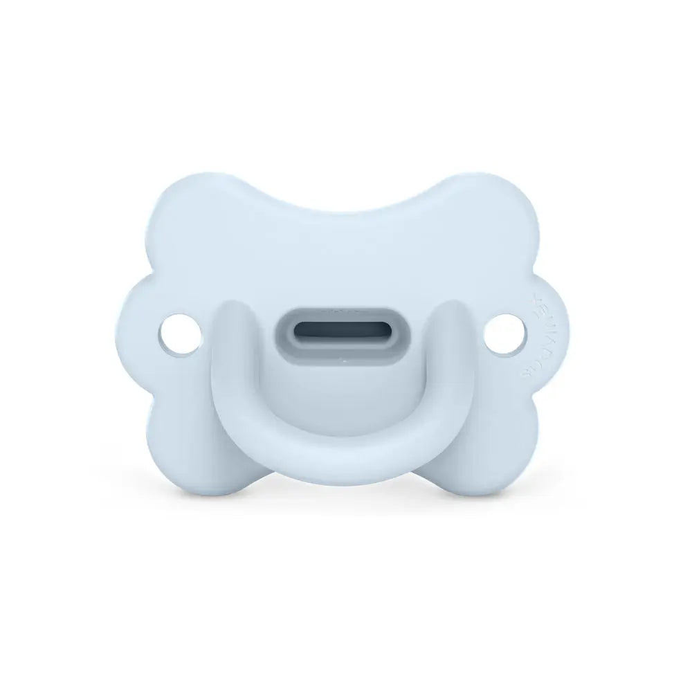 Suavinex Colour Essence Butterfly All Silicone SX Pro Soother 0-6 Months - Ballad Blue