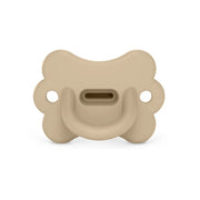 Suavinex Colour Essence Butterfly All Silicone SX Pro Soother 0-6 Months - Irish Cream