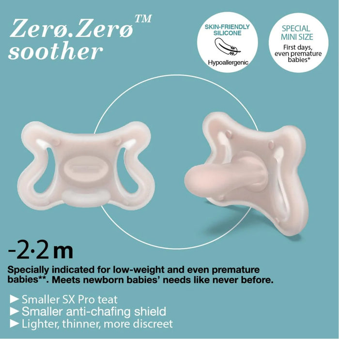Suavinex Zero Zero Physiological Air flow Silicone Soother -2-2M
