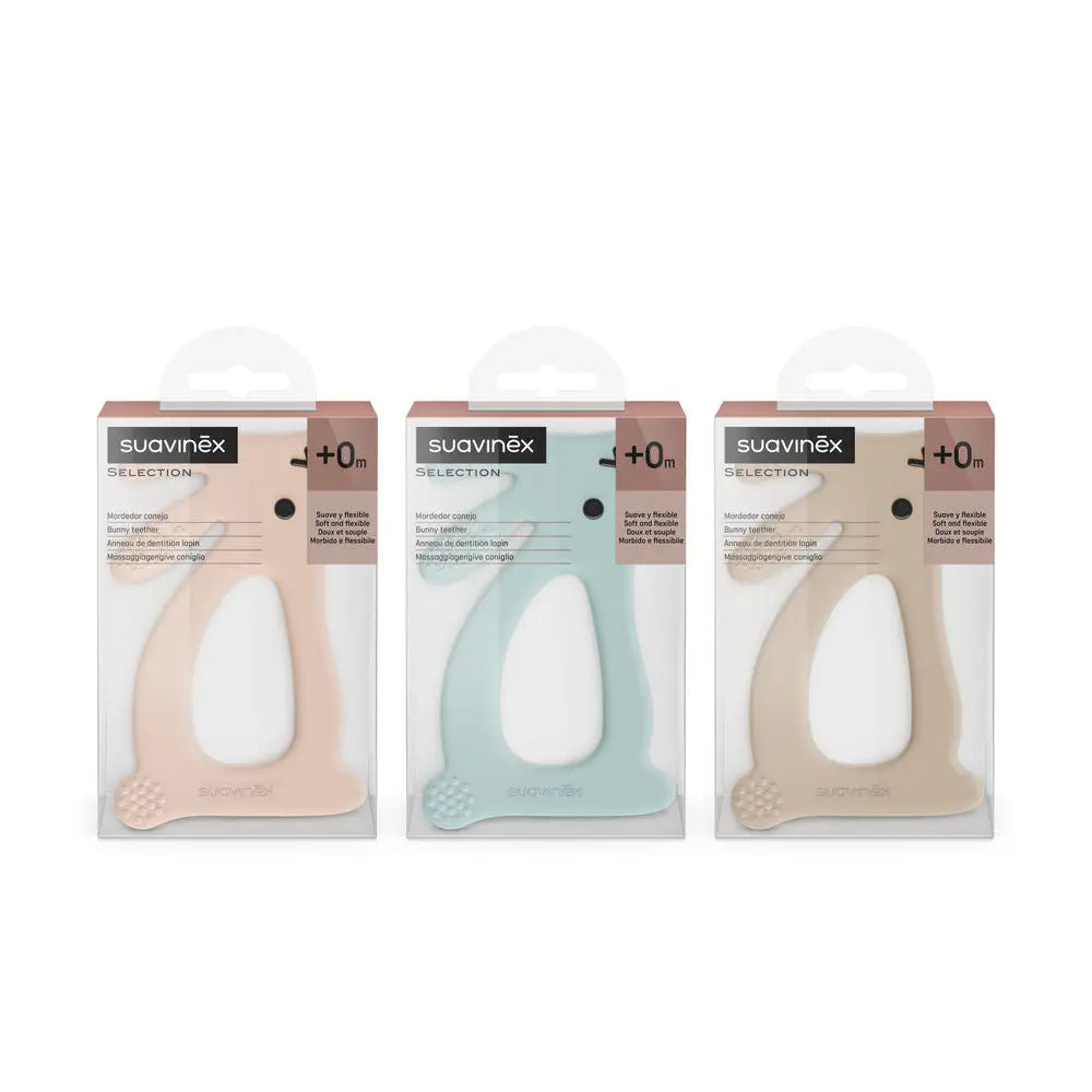 Suavinex Wonderland Rabbit Teethers - Blue