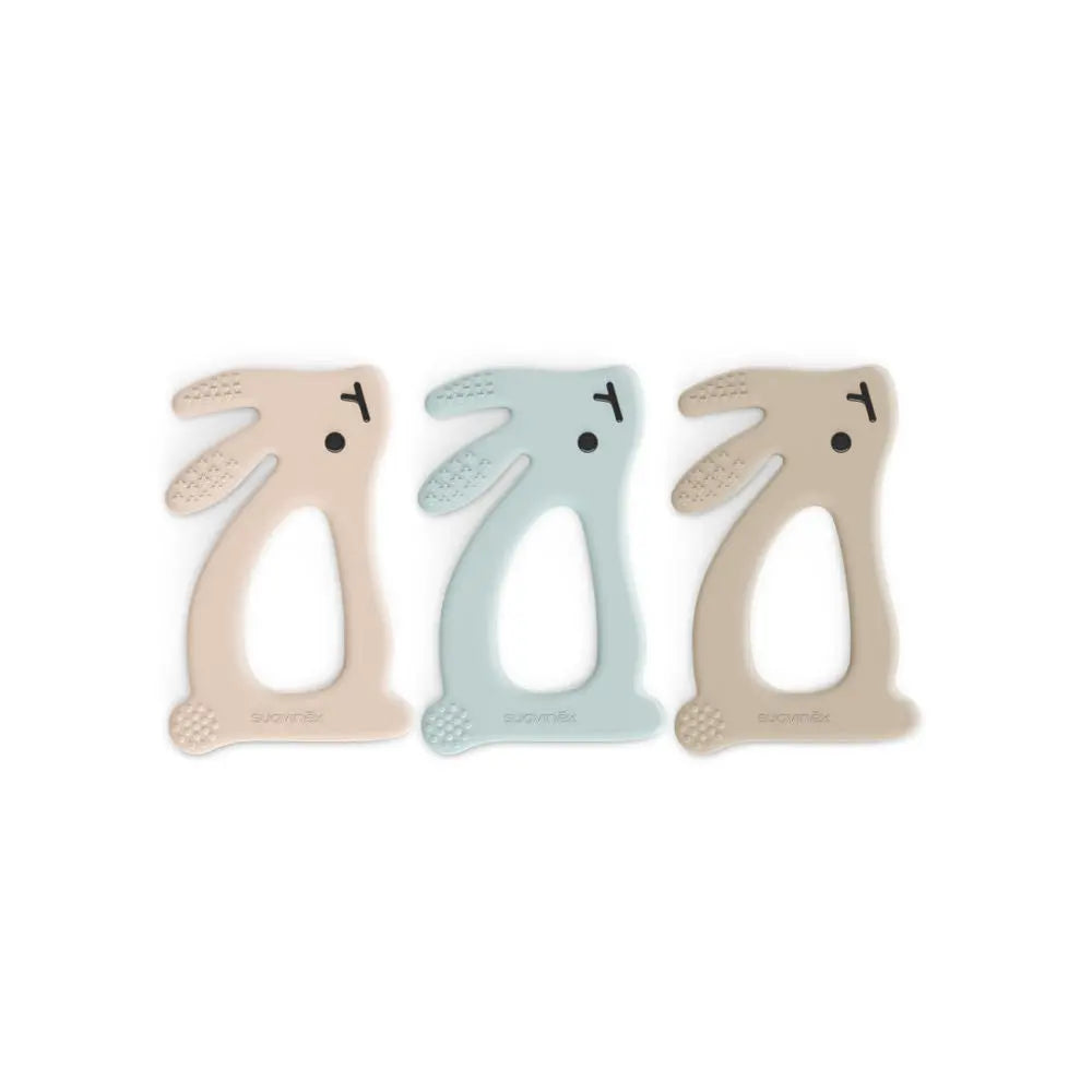 Suavinex Wonderland Rabbit Teethers - Pink
