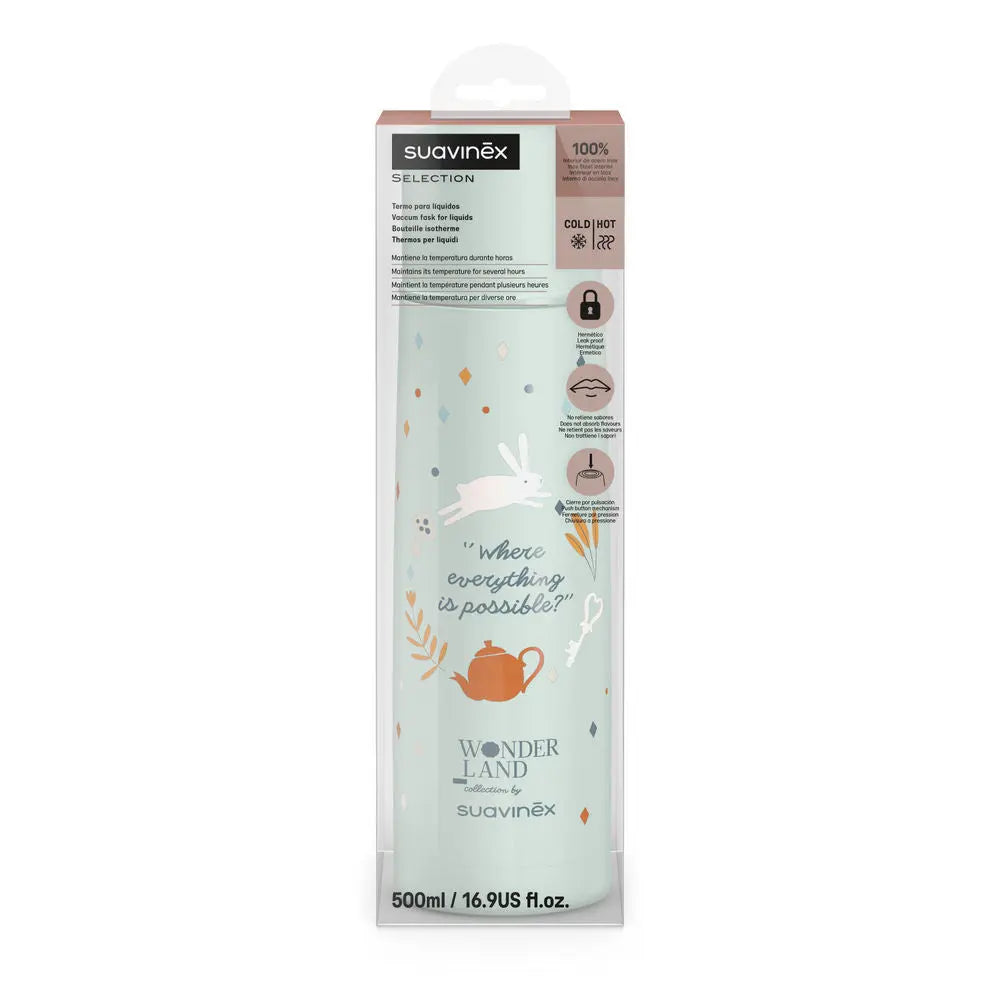 Suavinex Wonderland Thermos - Blue Turquoise