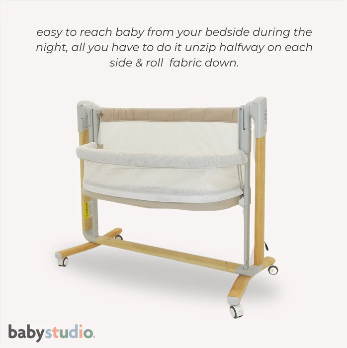 BabyStudio RockabyeV2 - The Soothing Bassinet (Mattress Included)