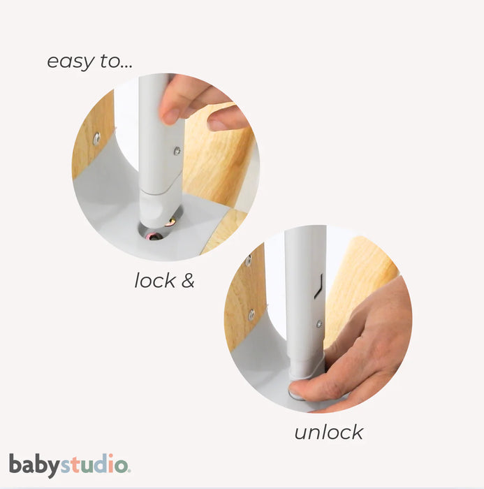 BabyStudio RockabyeV2 - The Soothing Bassinet (Mattress Included)