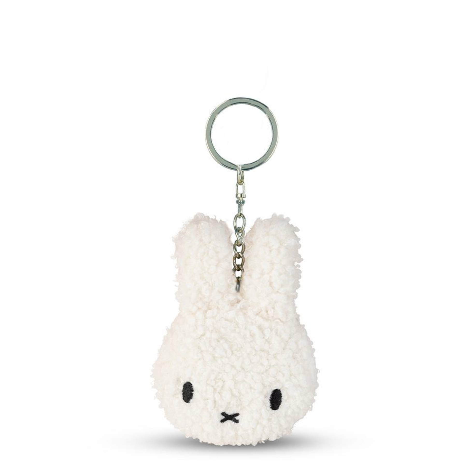 Miffy Plush Flat Keychain in ECO Tiny Teddy