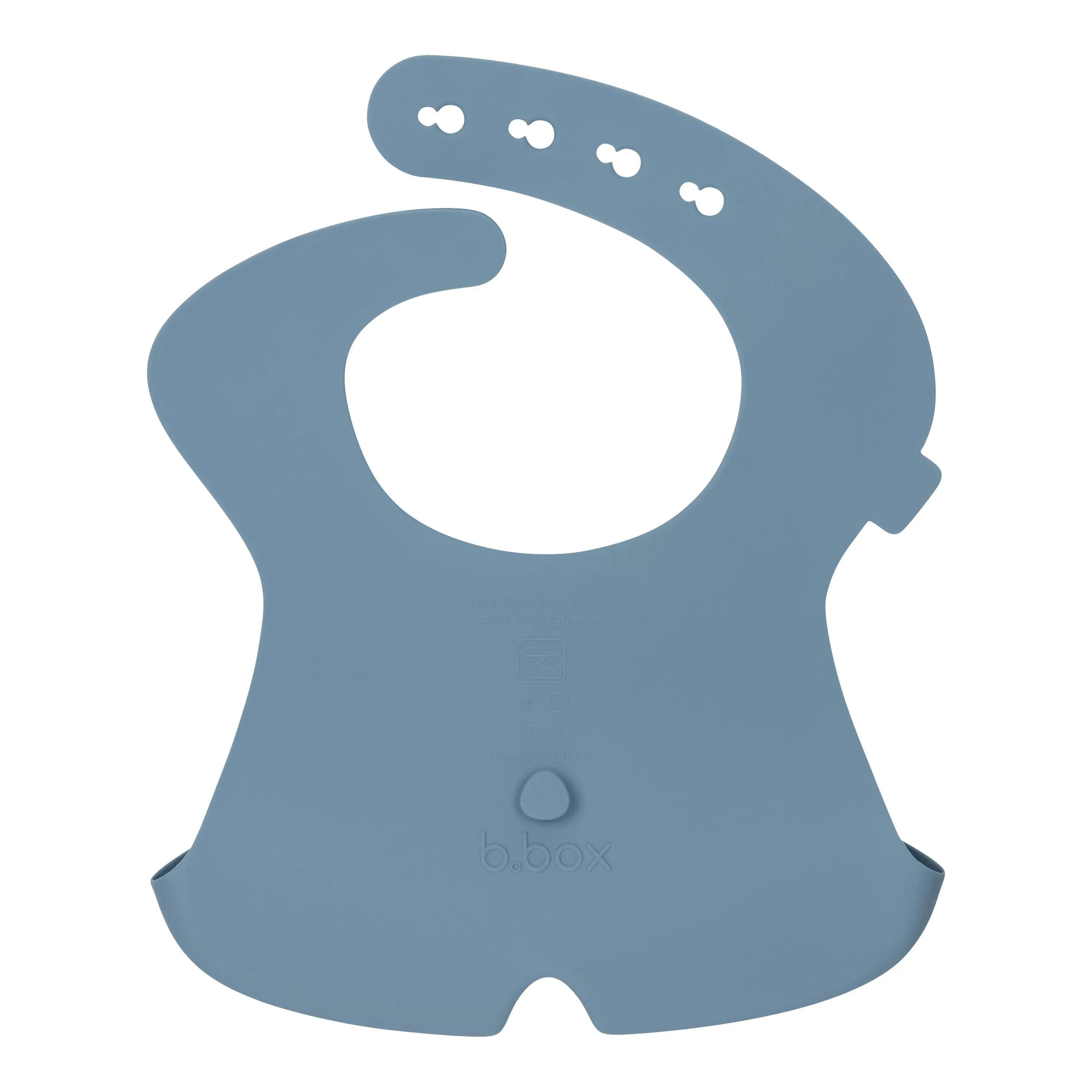 silicone bib - ocean