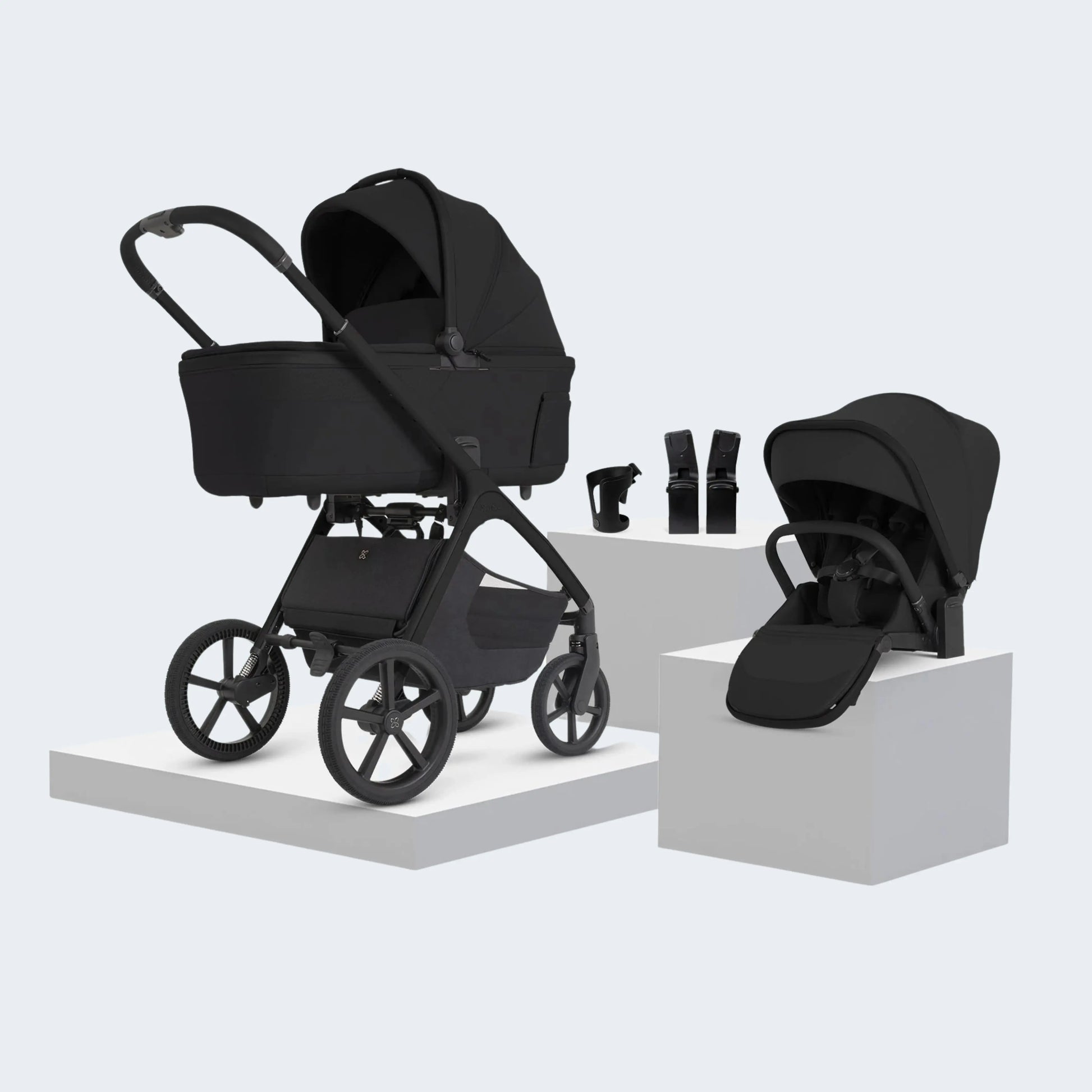 Silver Cross Cove 2 with Carrycot 6-piece — full pram system hero shot