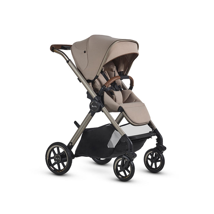 Silver Cross Reef 2 with First Bed Folding Carrycot - Special Edition Frappe