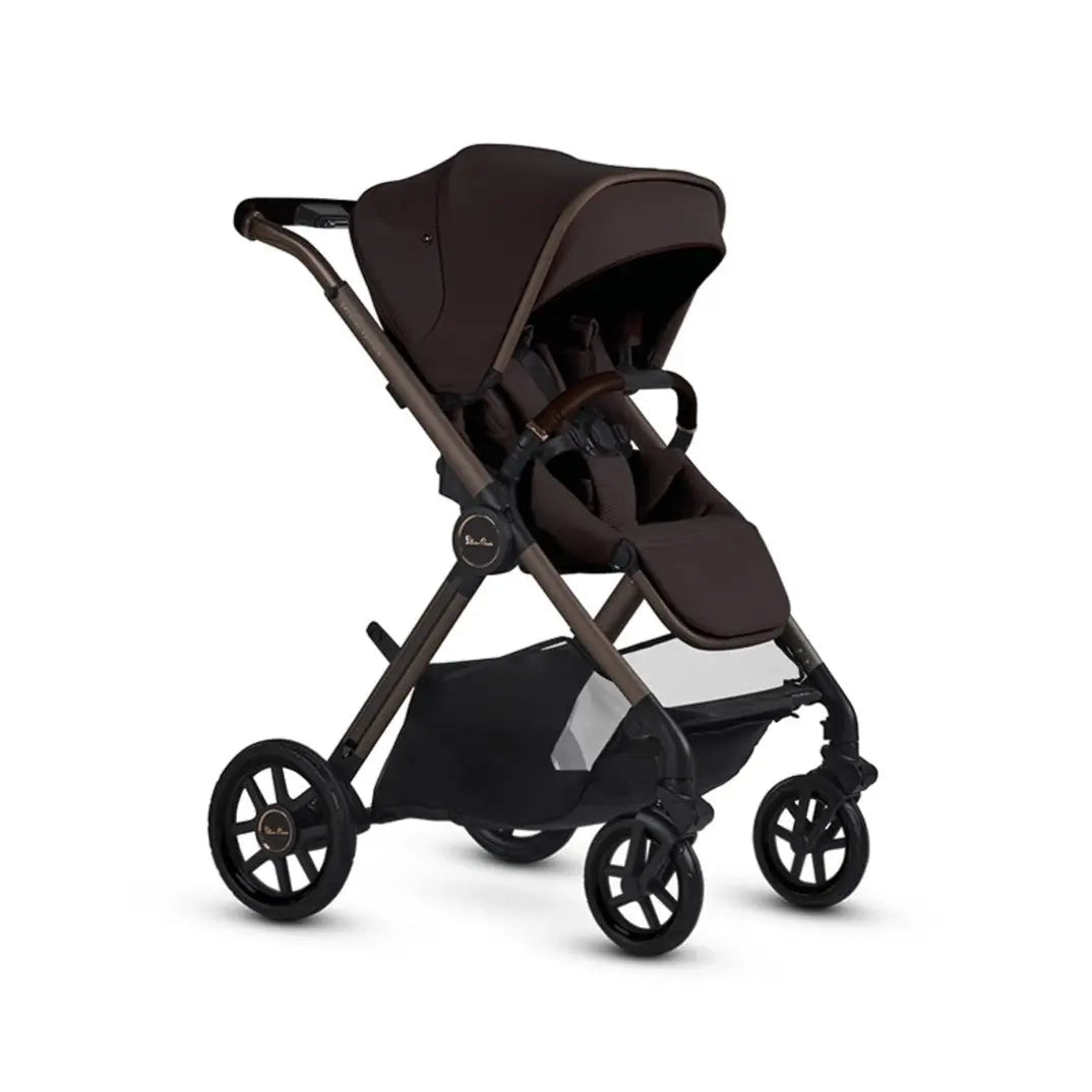 Silver Cross Reef 2 with First Bed Folding Carrycot - Special Edition Ganache