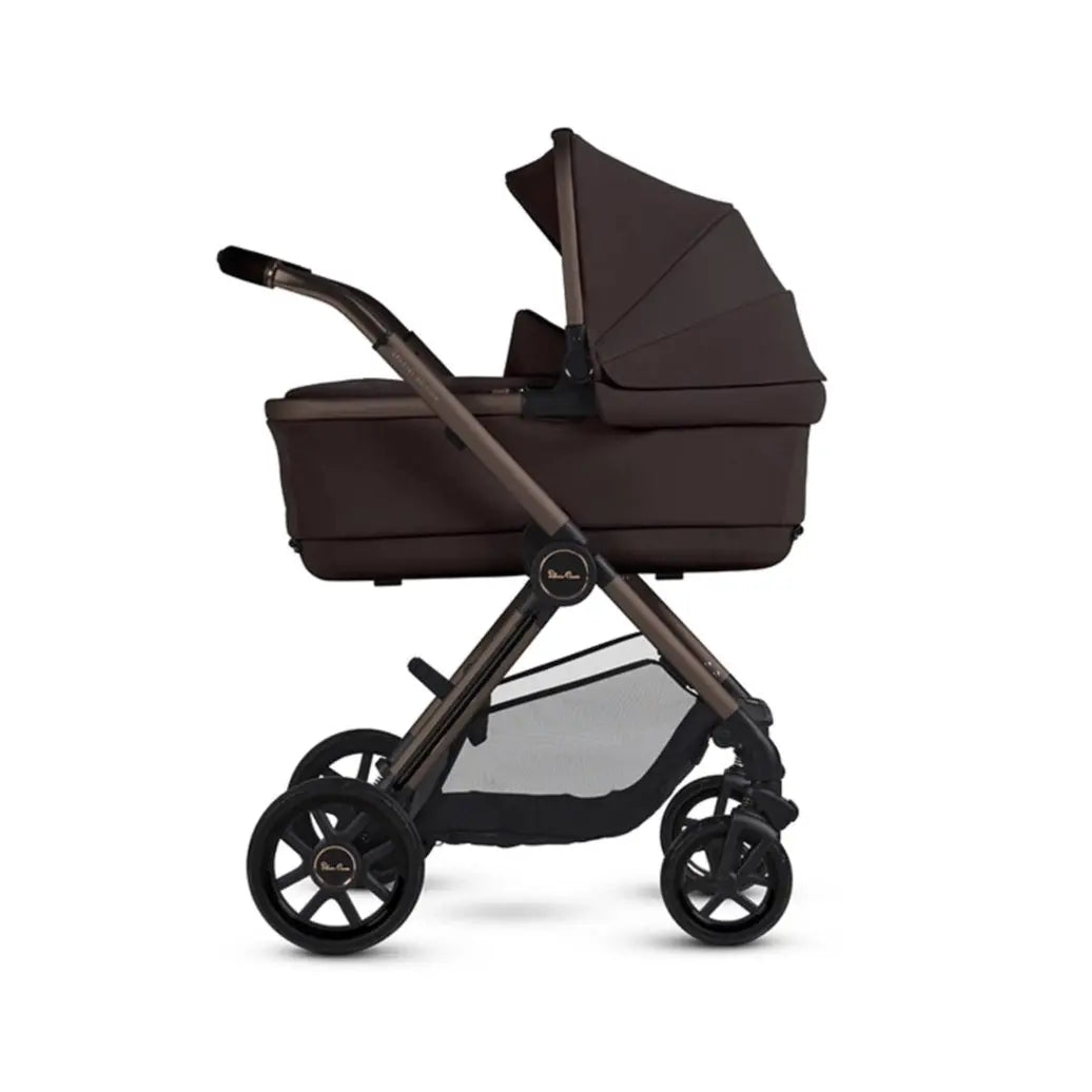 Silver Cross Reef 2 with First Bed Folding Carrycot - Special Edition Ganache
