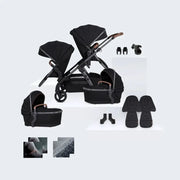 Silver Cross Wave 3 Licorice Twin Bundle  