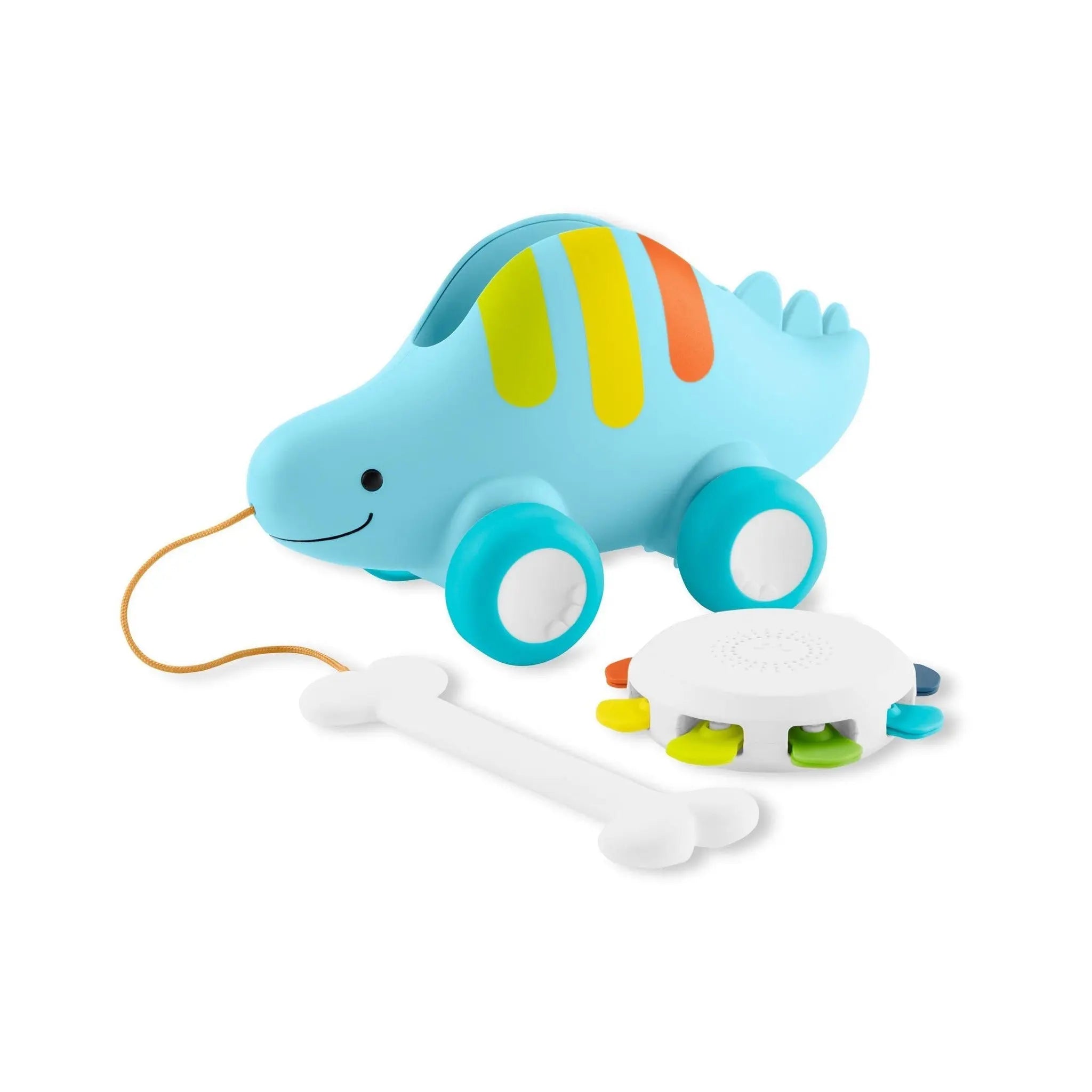 Skip Hop Explore & More Dinosaur 3-in-1 Musical Pull Toy