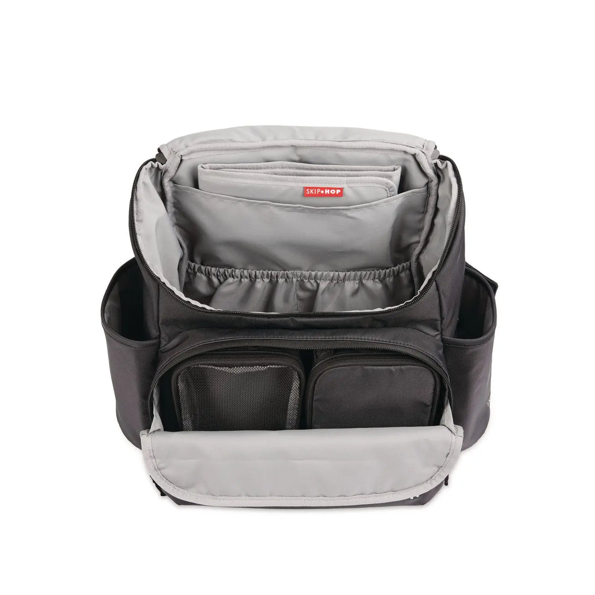 Skip Hop Forma Next nappy backpack Black, side view