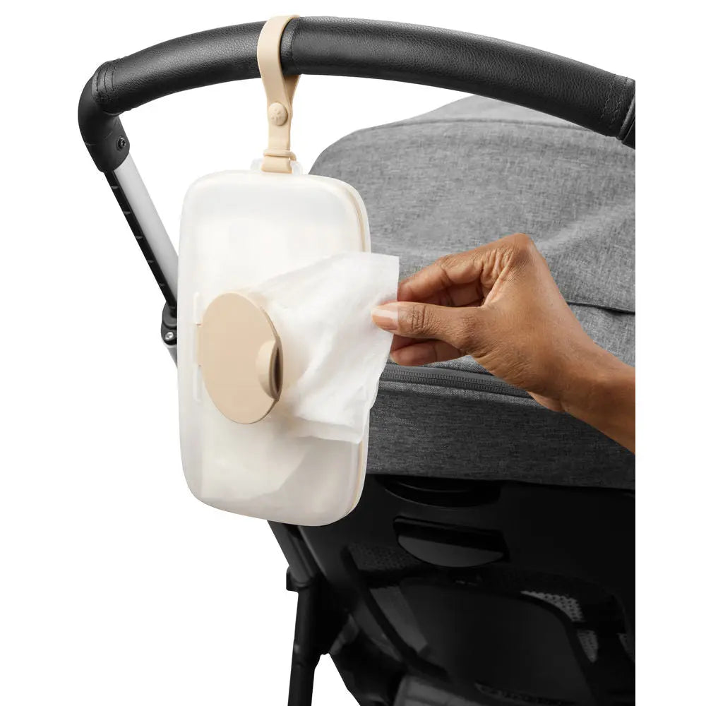 Skip Hop Grab & Go Snug Seal Wipes Case - Oat