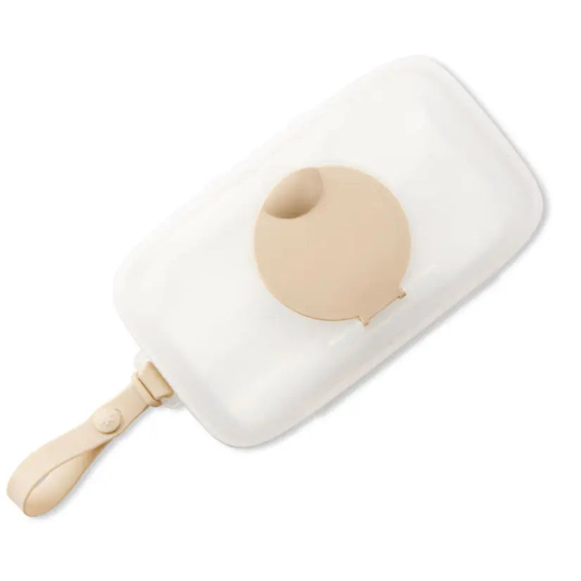 Skip Hop Grab & Go Snug Seal Wipes Case - Oat