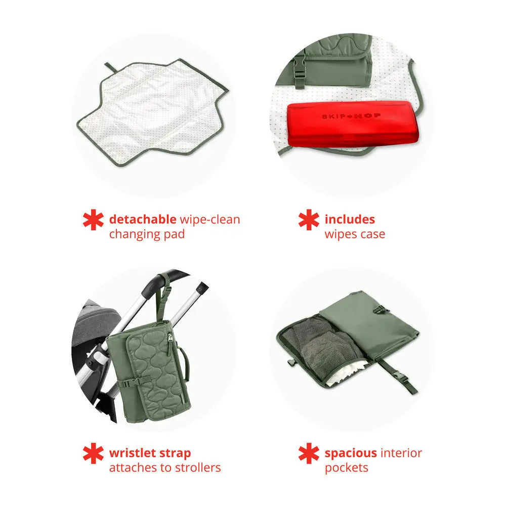 Skip Hop Pronto Signature Changing Station - Dark Sage