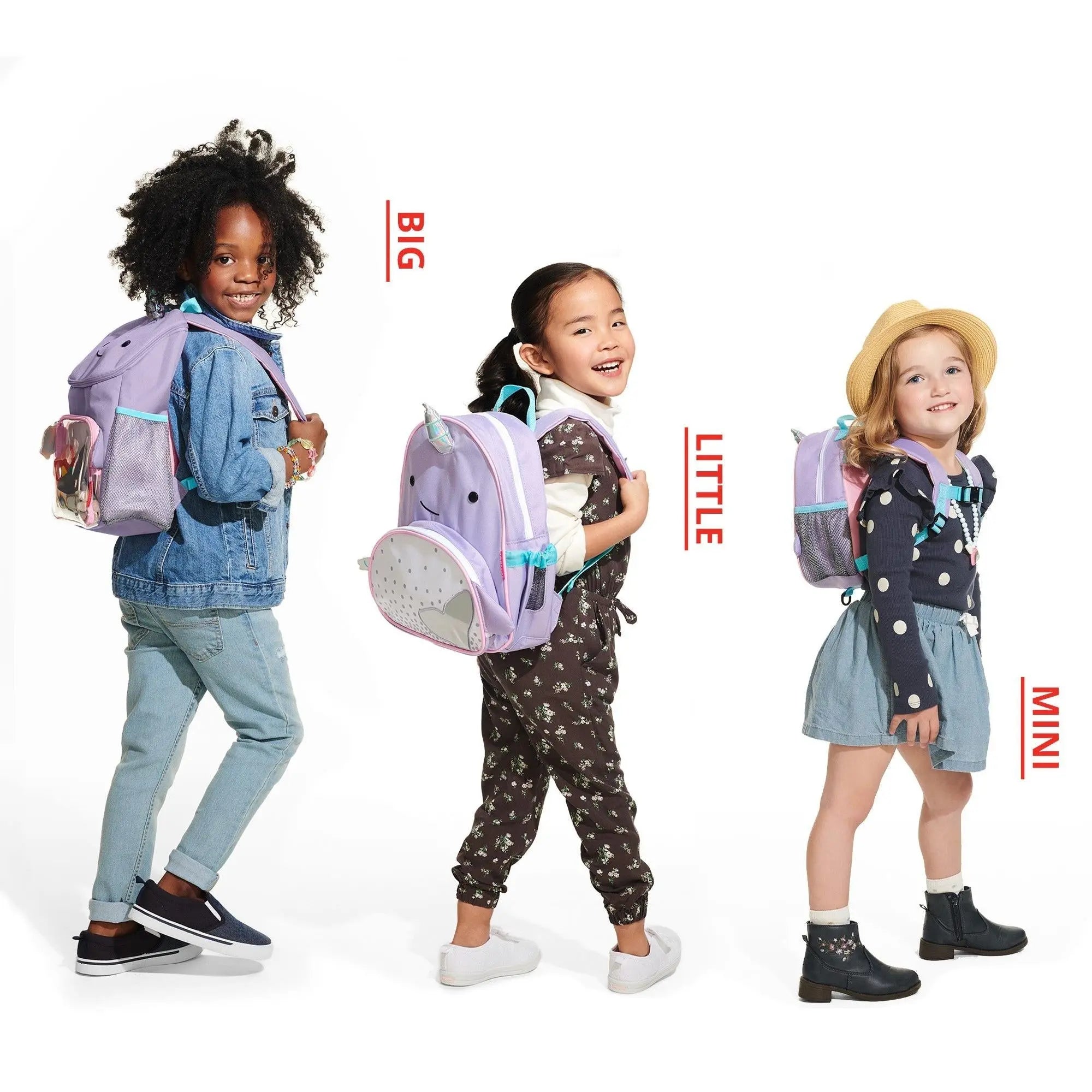 Skip Hop Zoo Mini Backpack with Reins - Narwhal