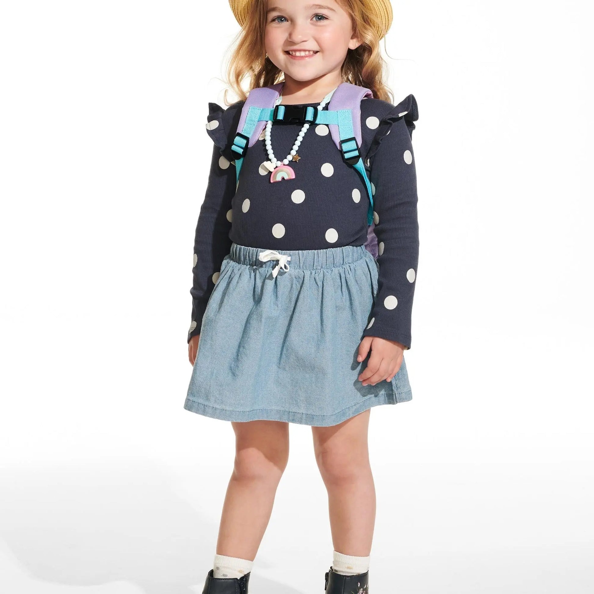 Skip Hop Zoo Mini Backpack with Reins - Narwhal