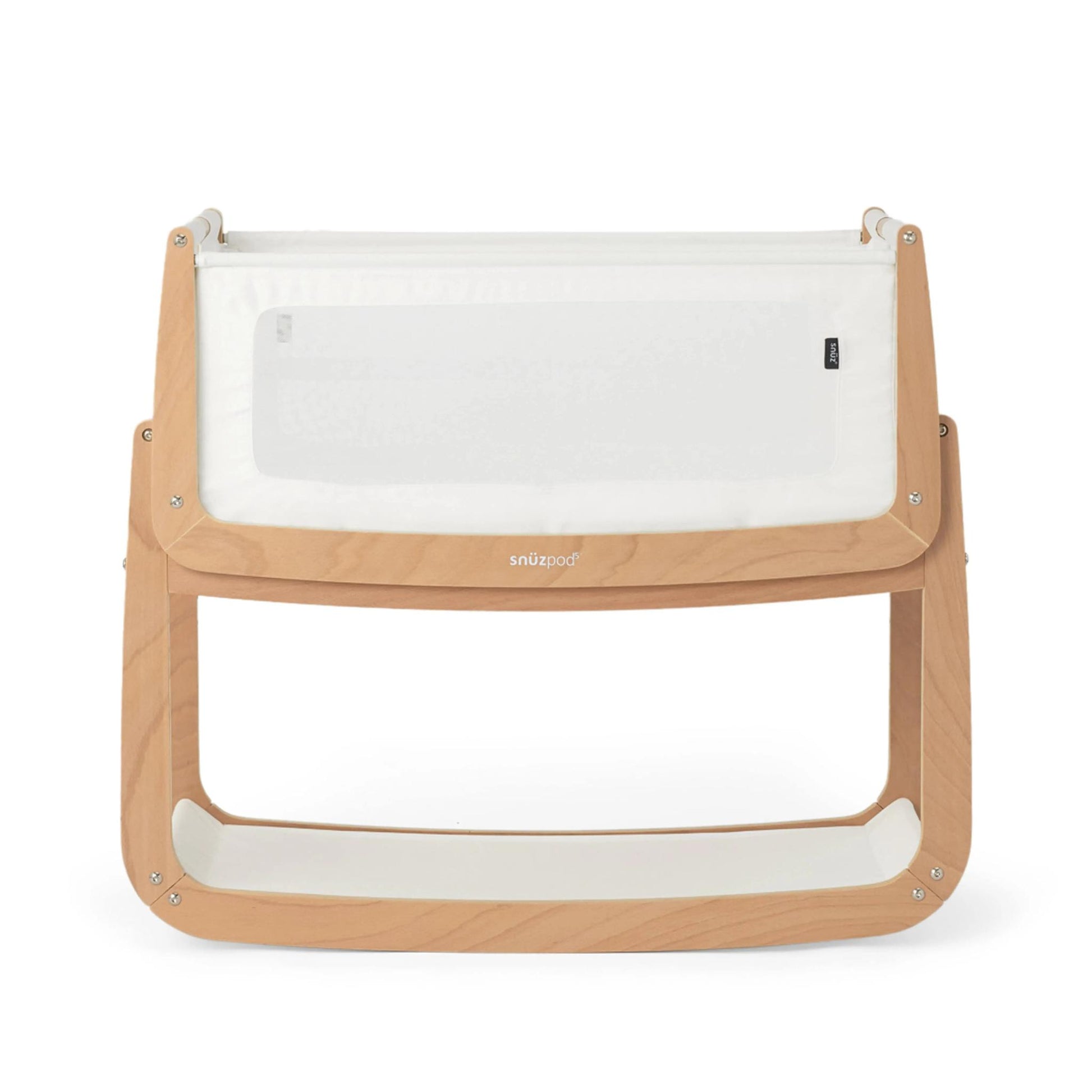 SnuzPod5 Bedside Bassinet - Natural