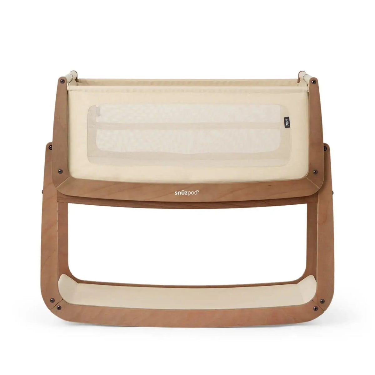 SnuzPod5 Bedside Bassinet Bundle - Walnut