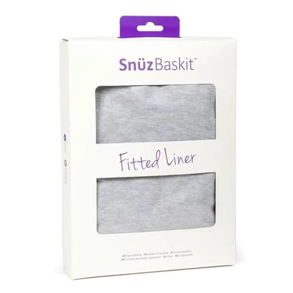 Snuzbaskit Liner Light Grey Marl