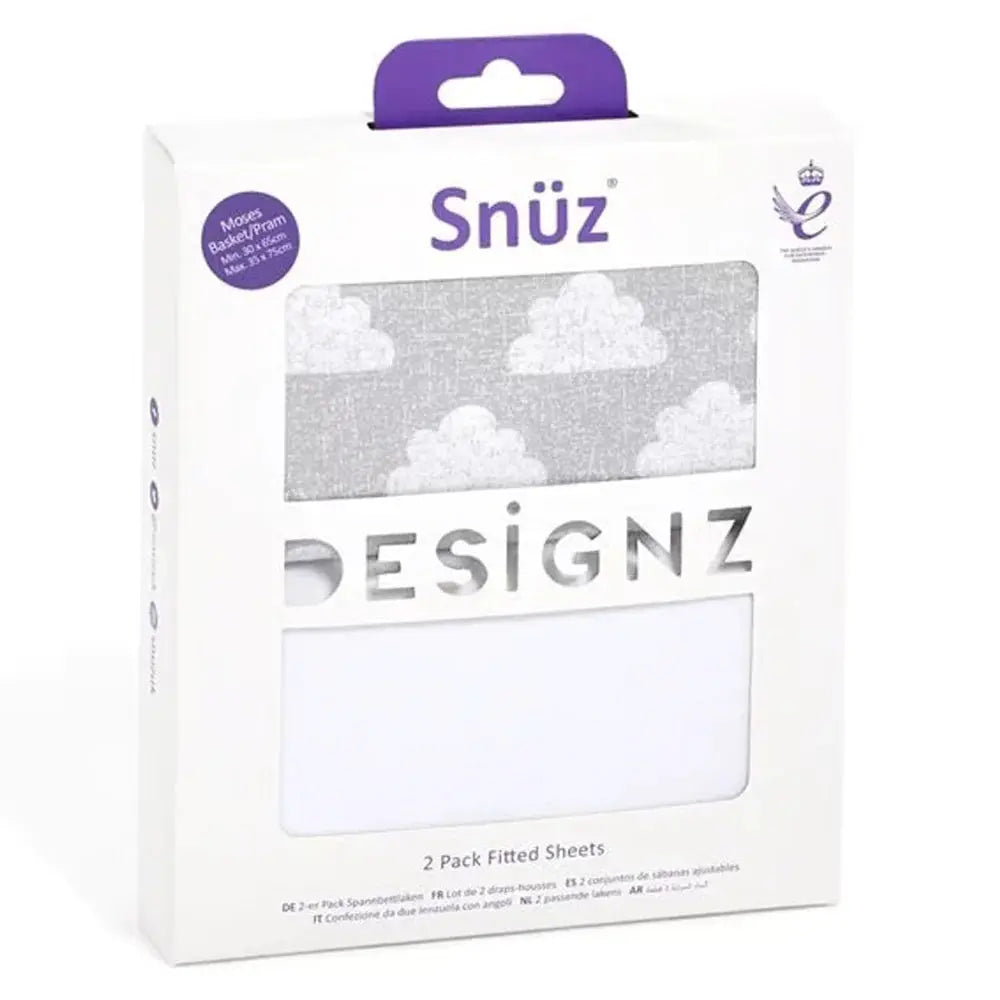 Snuzbaskit Twin Pack Sheets
