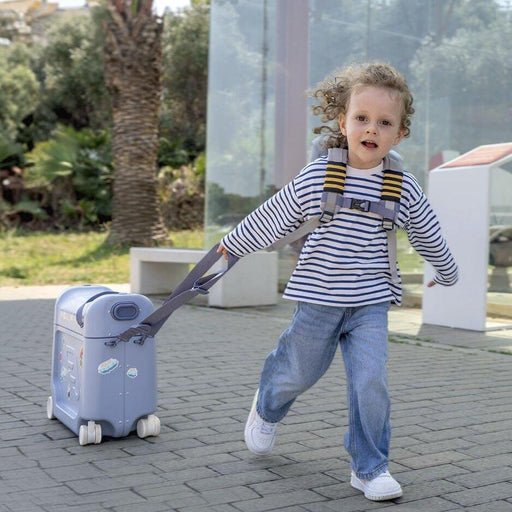 Stokke JetKids BedBox - Ride-On luggage - Arctic Blue