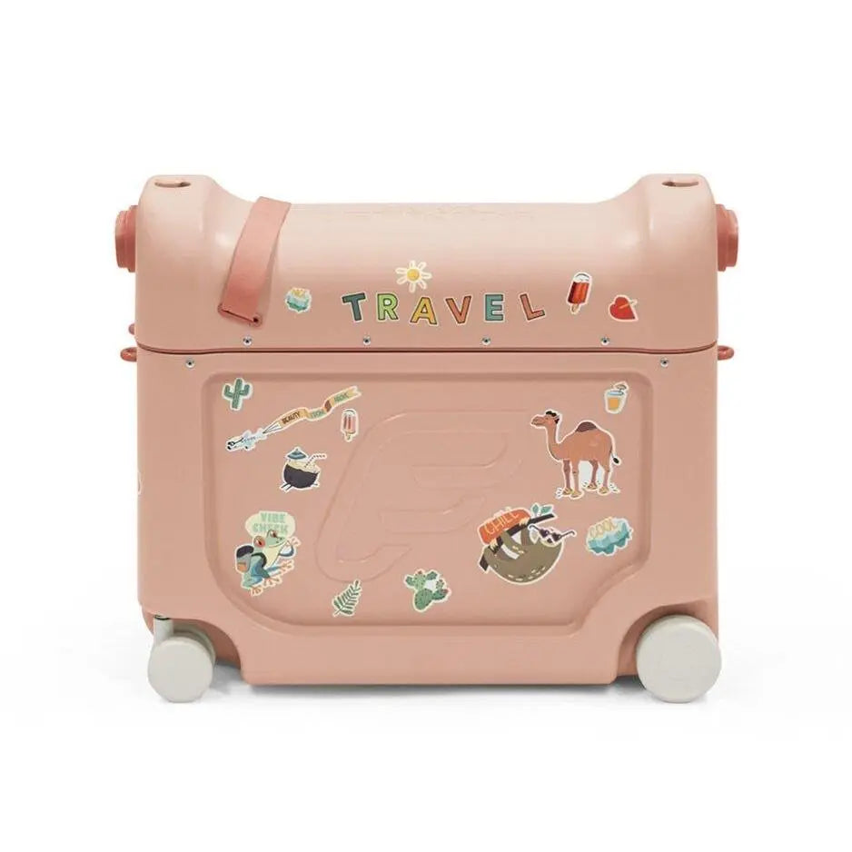 Stokke JetKids BedBox - Ride-On luggage - Coral Pink