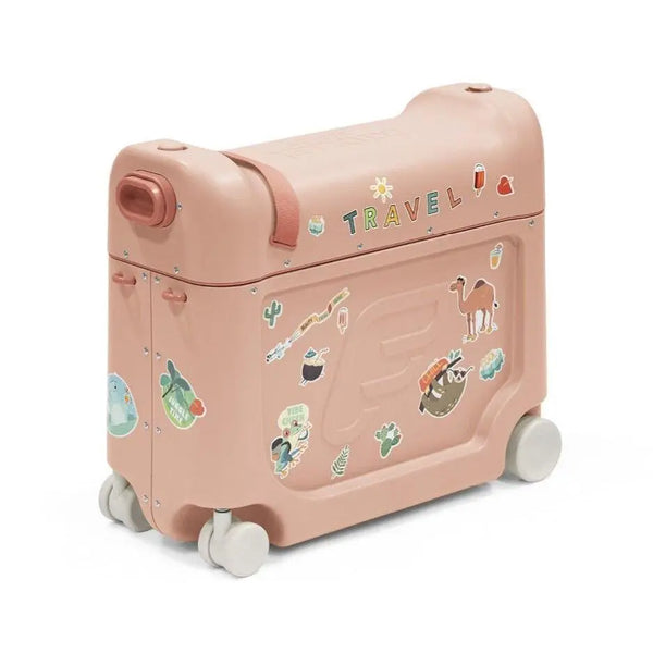 Stokke JetKids BedBox - Ride-On luggage - Coral Pink | Baby – Baby