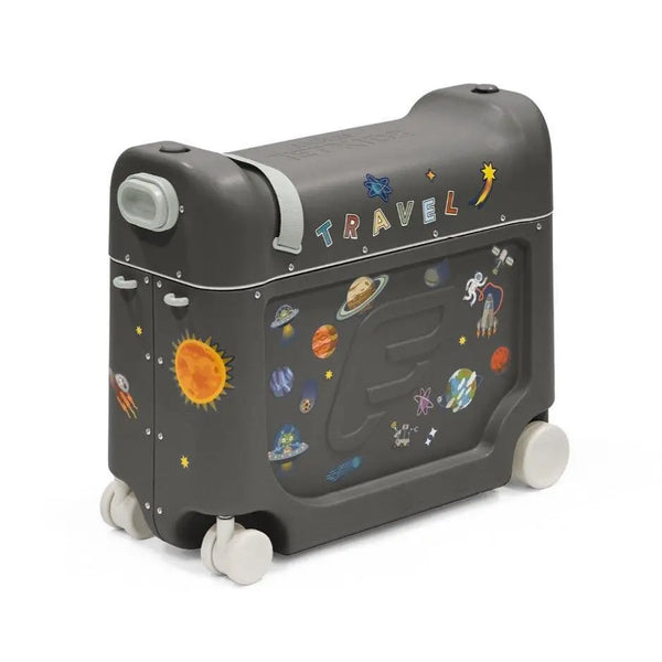 Stokke JetKids BedBox - Ride-On luggage - Midnight Grey | – Baby