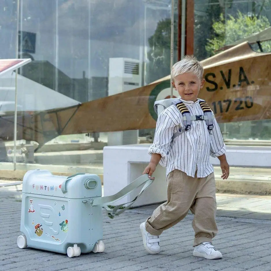 Stokke JetKids BedBox - Ride-On luggage - Sea Green | Baby – Baby