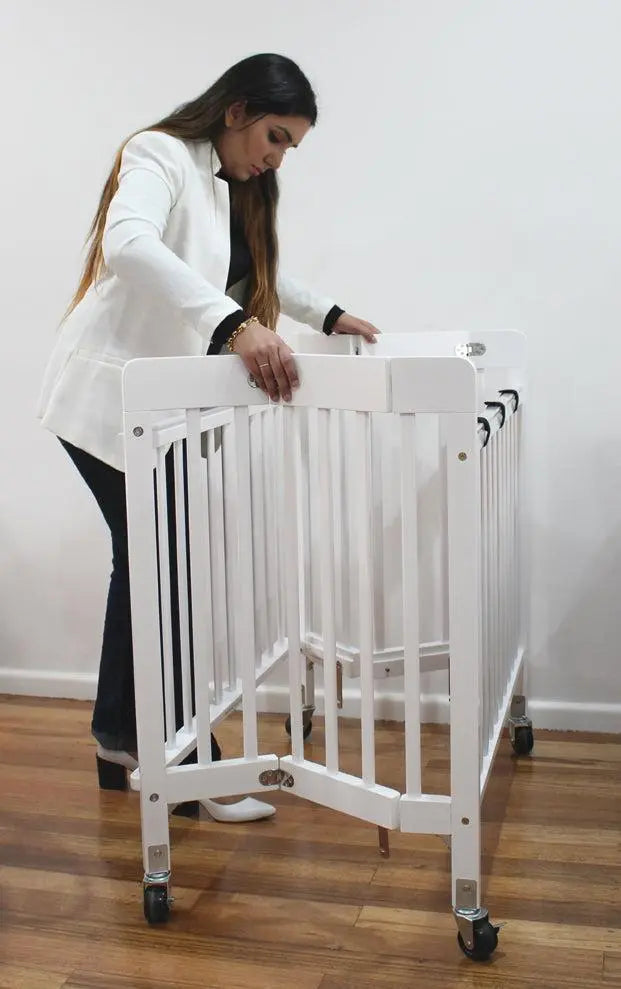 Stowaway Foldable Wooden Cot
