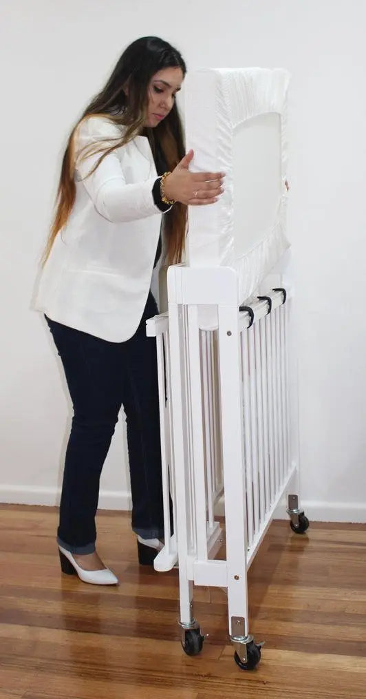 Stowaway Foldable Wooden Cot