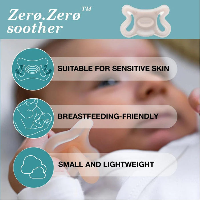 Suavinex Zero Zero Physiological Air flow Silicone Soother -2-2M