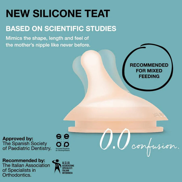 Suavinex Zero Zero Silicone Teat x 2