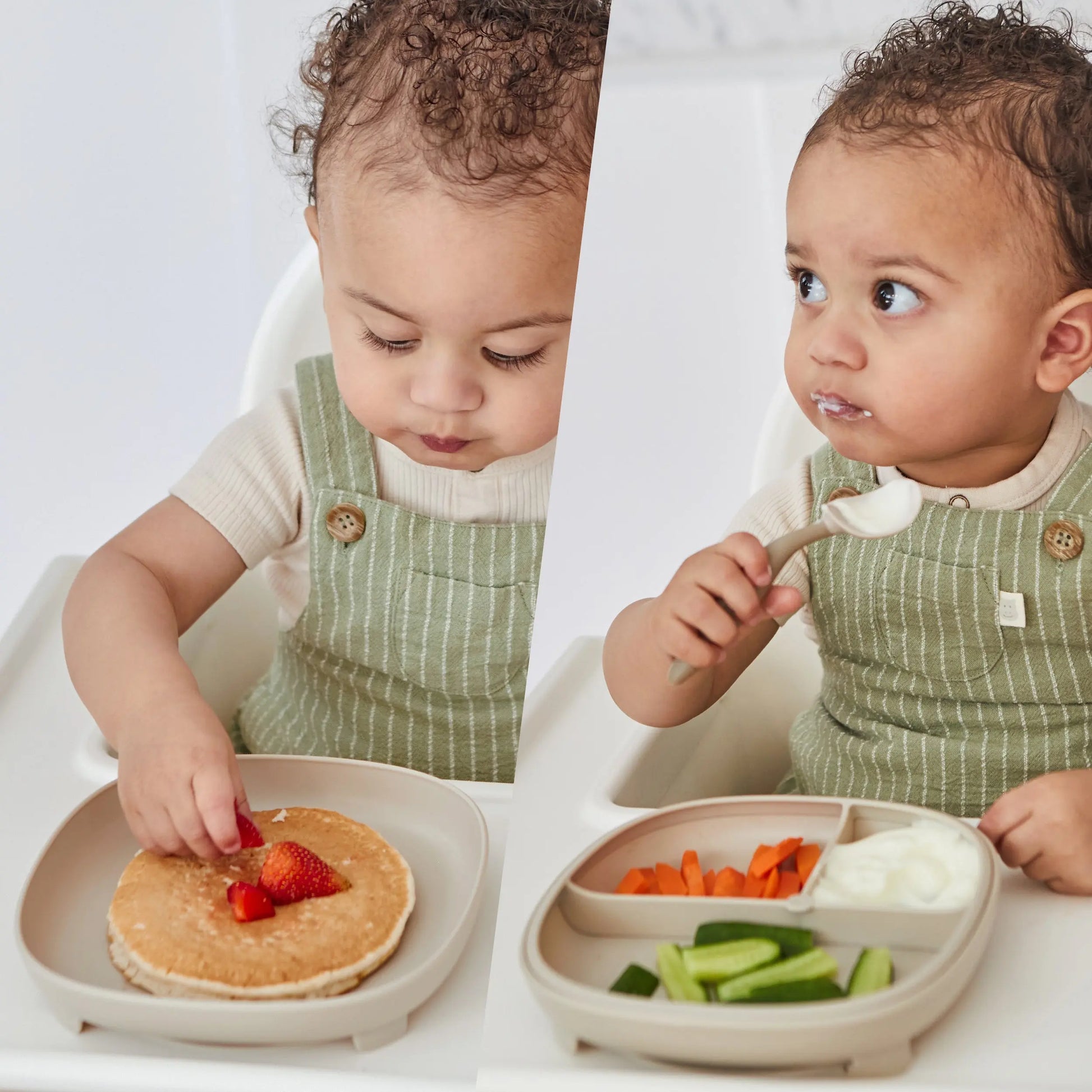 2 in 1 suction plate - blush