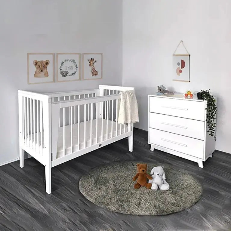 Sweet Pea Emma Cot, Mattress & 3-Drawer Chest Bundle