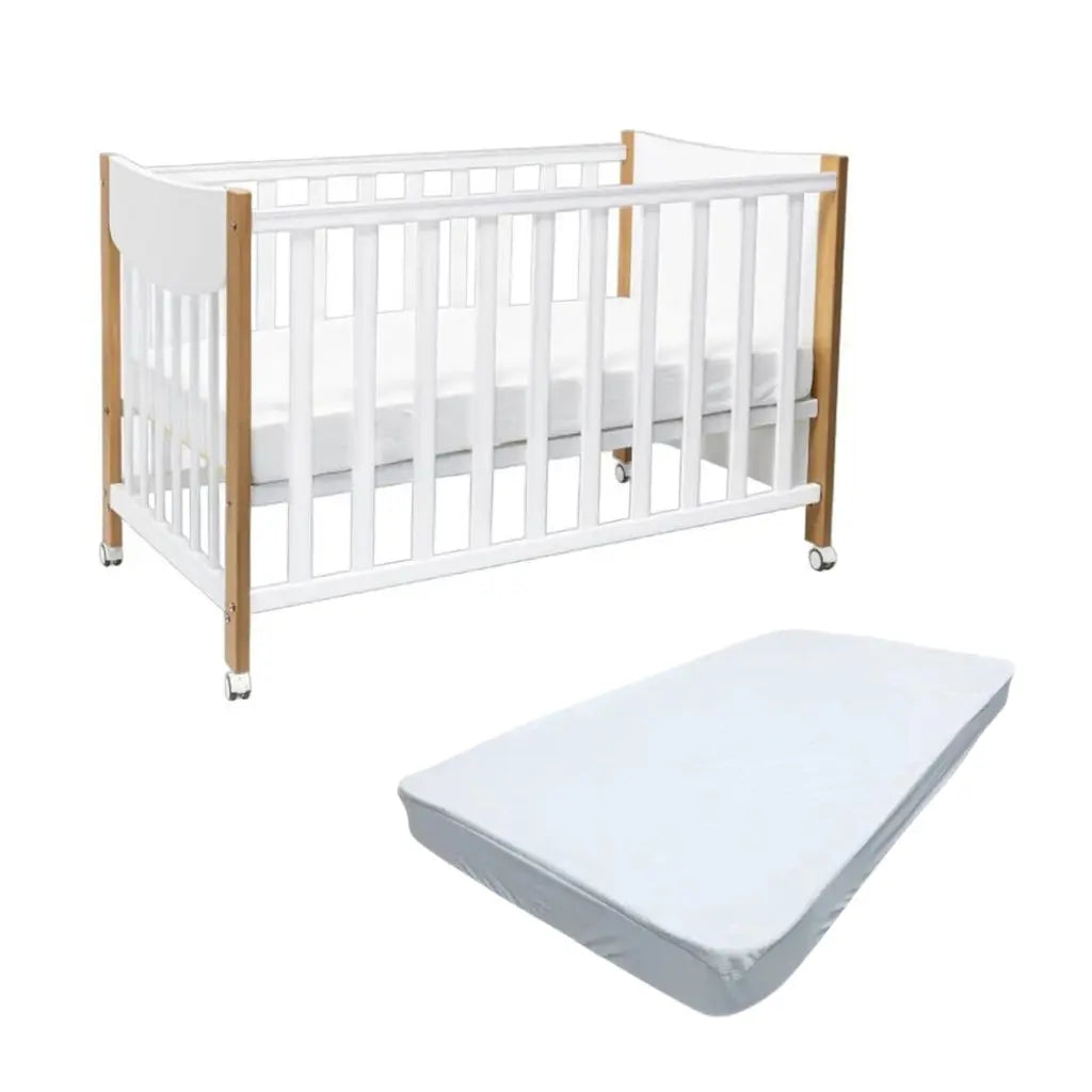 Sweet Pea Lucas Compact Cot With Mattress