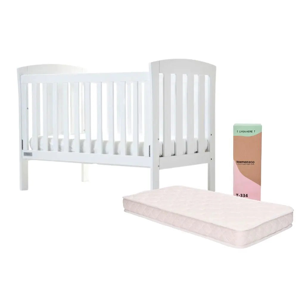 Tasman Eco Elba Cot With Mattress