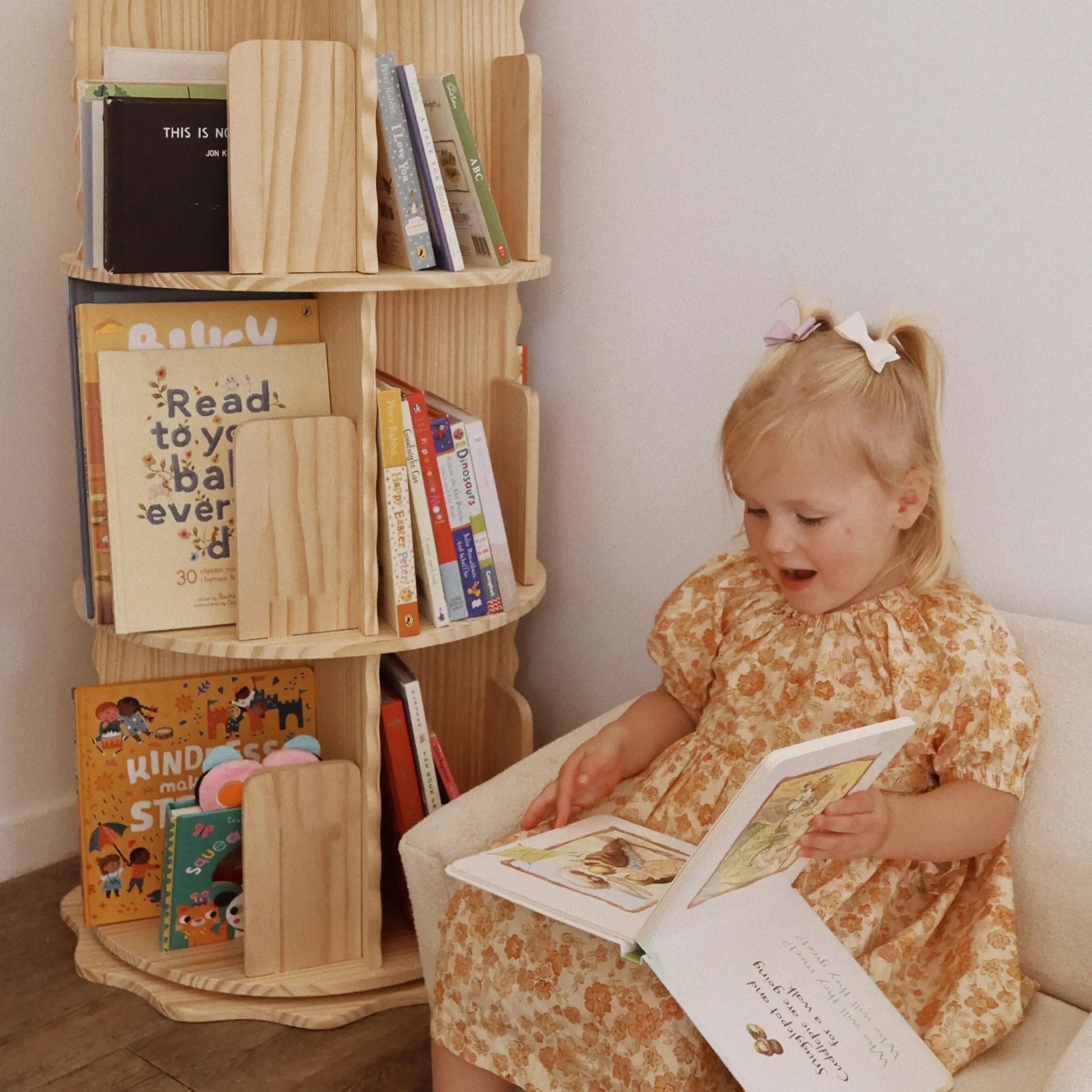 Nuage Interiors Malo Rotating Bookshelf | Baby Little Planet