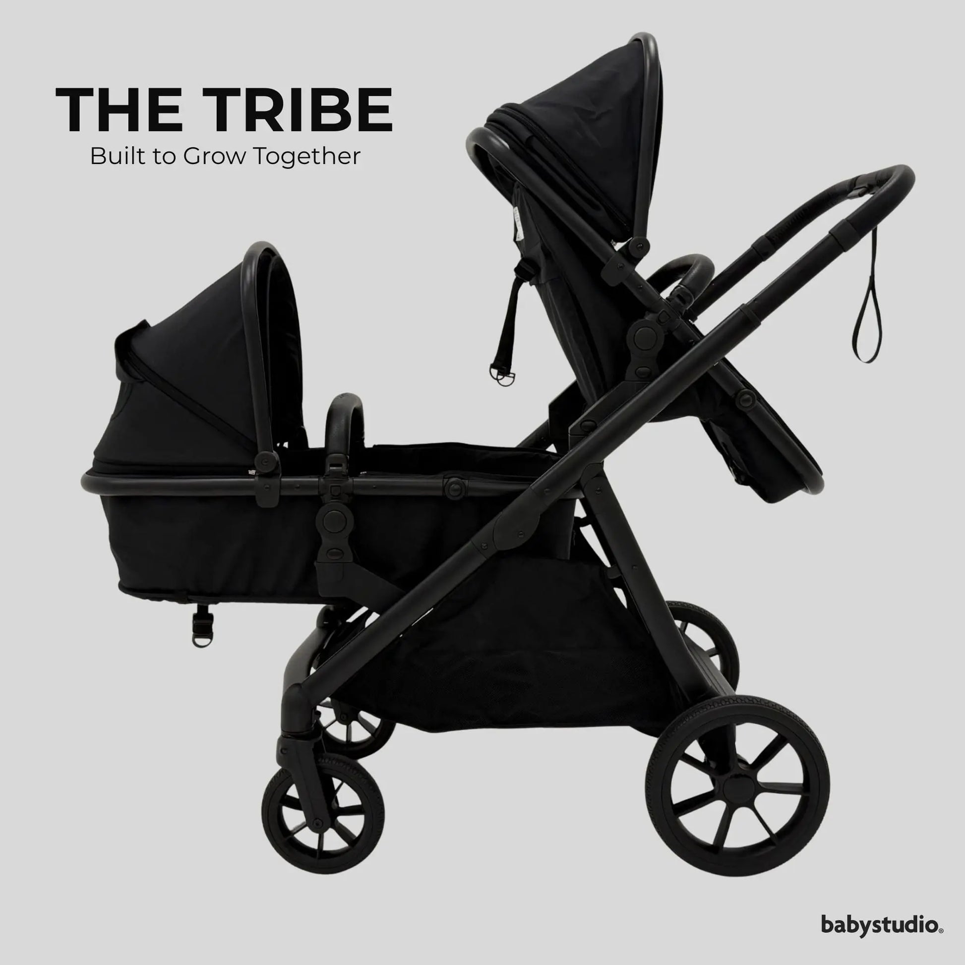 The Tribe Additional Carrycot & Toddler Seat – Add-On Seat