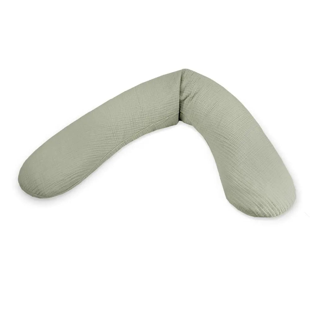 Theraline Muslin Maternity & Nursing Pillow - Sage