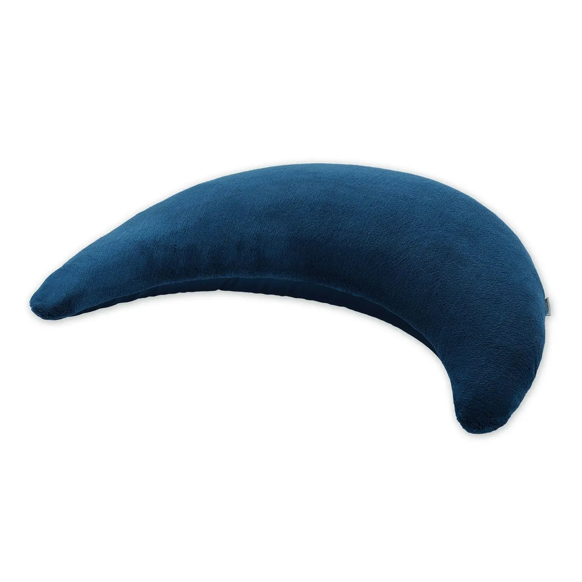 Theraline Plushy Moon nursing pillow in Dark Blue