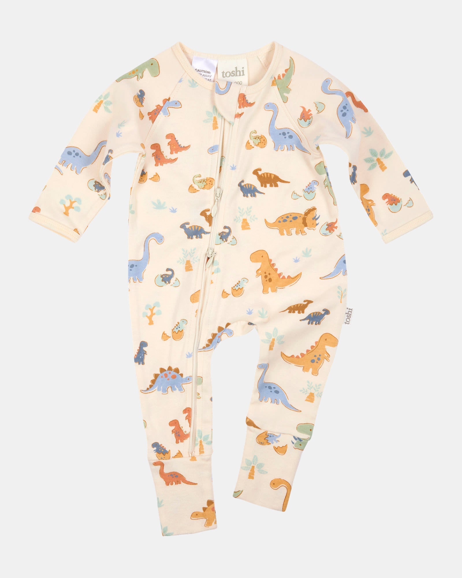 Onesie L/S Harvest Dino Bubs
