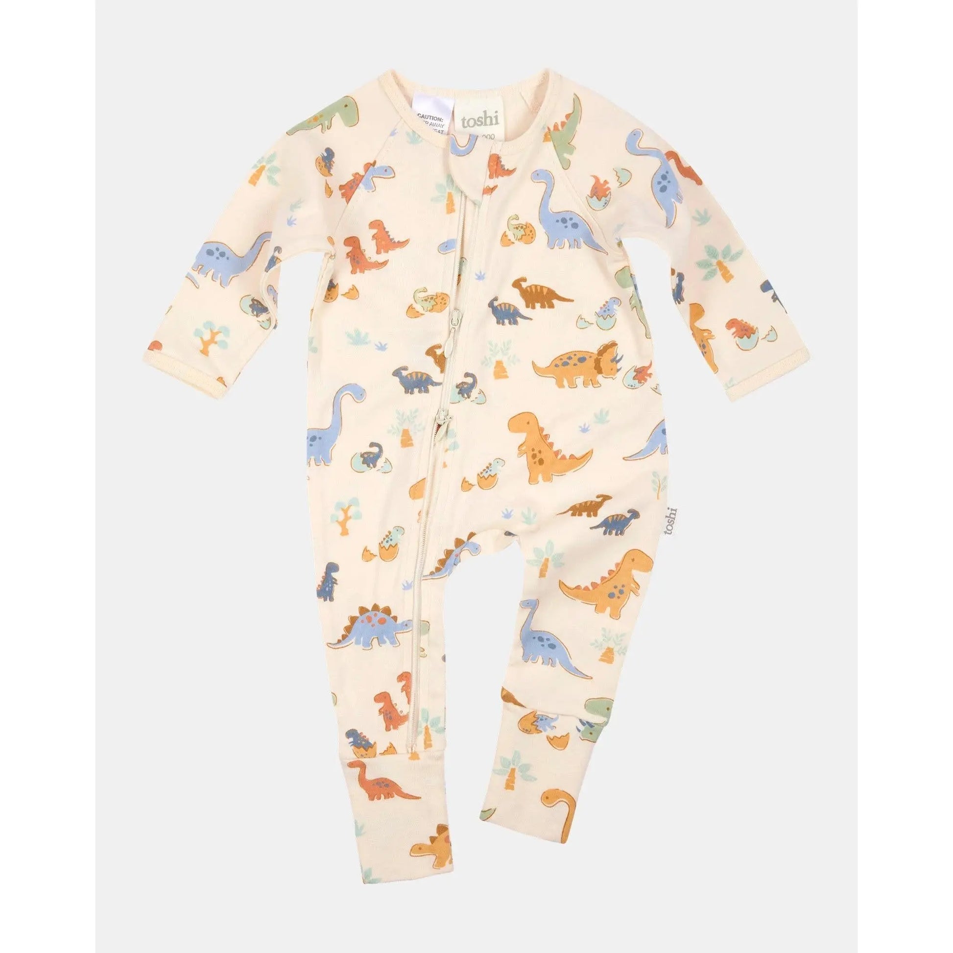 Onesie L/S Harvest Dino Bubs
