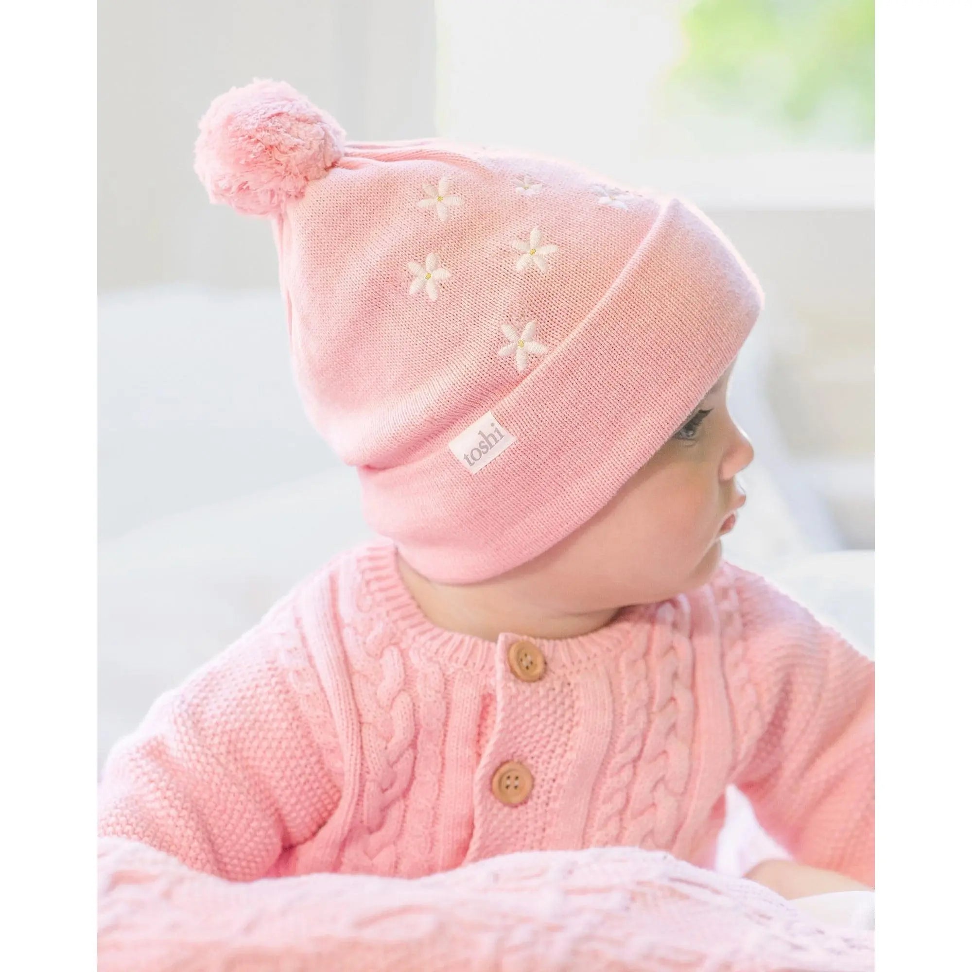 Organic Beanie Mystical Jasmine Rose